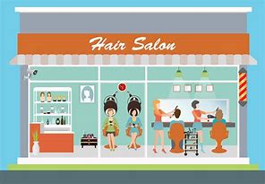 Image result for Hair Salon Cartoon