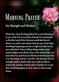 Image result for Morning Prayer for Strength