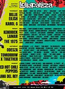 Image result for 2023 Lollapalooza lineup