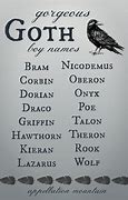 Image result for Gothic Name Ideas