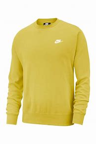 Image result for Yellow Nike Crewneck Sweatshirt