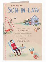 Image result for Son in Law Card