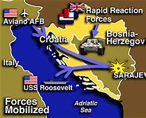 Image result for Bosnia Nato Map