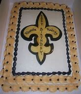 Image result for Saints Logo Cake