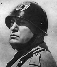 Image result for Mussolini Portrait