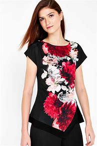 Image result for Floral Print Tops for Women