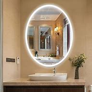 Image result for bluetooth led bathroom mirror