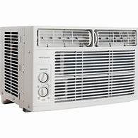 Image result for FFRA0811R1 19" Window-Mounted Air Conditioner With 8000 BTU Cooling Quick Cool & Quick Warm Multi-Speed Fan Effortless Temperature Control/Clean Filter In