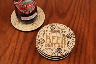 Image result for beer coasters