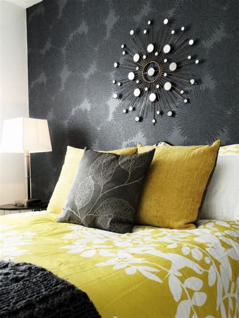 33 Sunny Yellow Accents Bedroom Ideas   Interior God