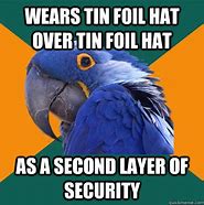Image result for Tin Foil Hat Wearer's