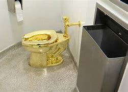 Image result for Trump Golden Toilet