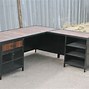 Image result for Industrial Desk in Rustic Gray
