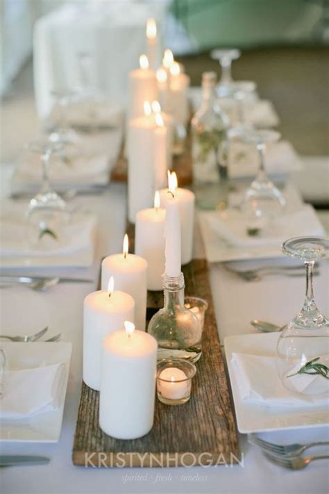 20 Stuning Wedding Candlelight Decoration Ideas You Will Love