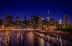 Image result for Brooklyn Bridge Park at Night