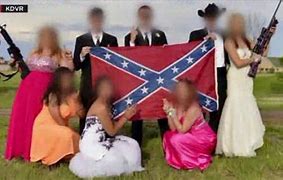 Image result for White Confederate Flag Girl