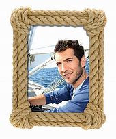 Image result for Picture Frames Hanging by Rope