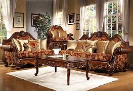 Image result for Traditional Living Room Table Sets