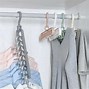 Image result for Hanging Clothes Storage Rack
