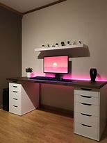 Image result for IKEA Desk Top Shelf Idea