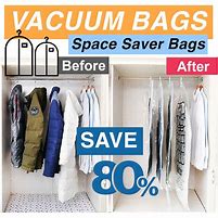 Image result for Space Saver Bags with Hangers