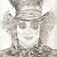 Image result for Mad Hatter Pencil Sketches