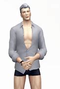 Image result for Sims 4 Open Shirt