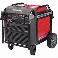 Image result for Honda Inverter Generator: Gasoline, 1,800 W, 2,200 W, 18.3/15.0, Recoil, 16.2 Hr Model: EB2200ITAN
