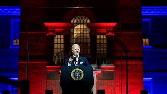 Image result for Biden Speech at Night
