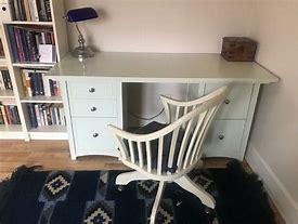 Image result for White Wooden Desk Chair