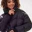 Image result for Women's Black Puffer Coat