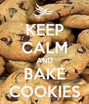 Image result for Keep Calm and Think Cookies