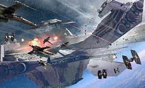 Image result for Rogue One Space Battle Art