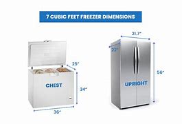Image result for Freezer Dimensions Chart