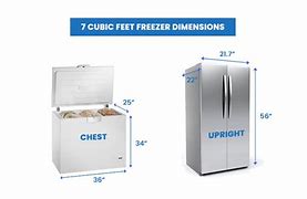 Image result for 7 Cubic Foot Freezer Dimensions