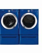 Image result for Samsung Blue Front Load Washer