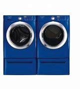 Image result for Blue Front Loader Washer and Dryer