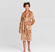 Image result for Womens Cozy Knit Plush Zip Robe, Winterberry Red M Misses