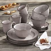 Image result for Farmhouse Red Dinnerware Set