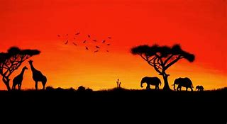 Image result for Afrika Bilder Gemalt