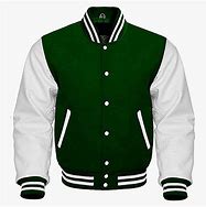 Image result for Grey and Hunter Green Varsity Jacket