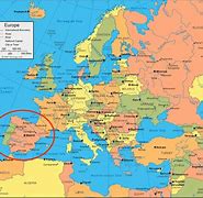 Image result for Map of Europe Germany and Spain