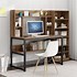 Image result for Computer Desk with Shelves On Top