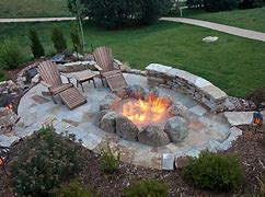 Image result for Rock Fire Pits Outdoor