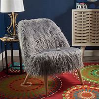 Image result for Fur Accent Chair