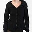 Image result for Girls Cropped Hoodies Black
