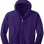 Image result for Full Zip Sweatshirt No Hood Purple