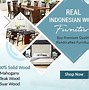 Image result for Indonesian Furniture