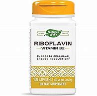 Image result for Nature's Way - Vitamin B2 Riboflavin 100 Mg. - 100 Capsules