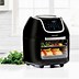 Image result for Powerxl Air Fryer Grill Toaster Oven As Seen On TV, Black